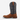 Circle A Western and Work Twisted X 13-inch western boot in chestnut leather with a navy shaft and square toe