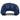 Hooey Rank Stock Hooey Gorra trucker de 5 paneles gris/azul con parche rectangular azul/amarillo/blanco - Talla única