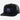 Gorra camionera negra de 5 paneles Hooey Pabst Blue Ribbon con parche rectangular negro/azul/rojo - Talla única