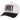 Hooey  2669T-WHBK Wild Ride White 5-Panel Trucker with Black / Brown Embroidery Logo - OSFA - Circle A