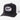 Hooey 2680T Pabst Blue Ribbon Black / White 5-Panel Trucker with White / Black / Blue / Red Patch - OSFA - Circle A