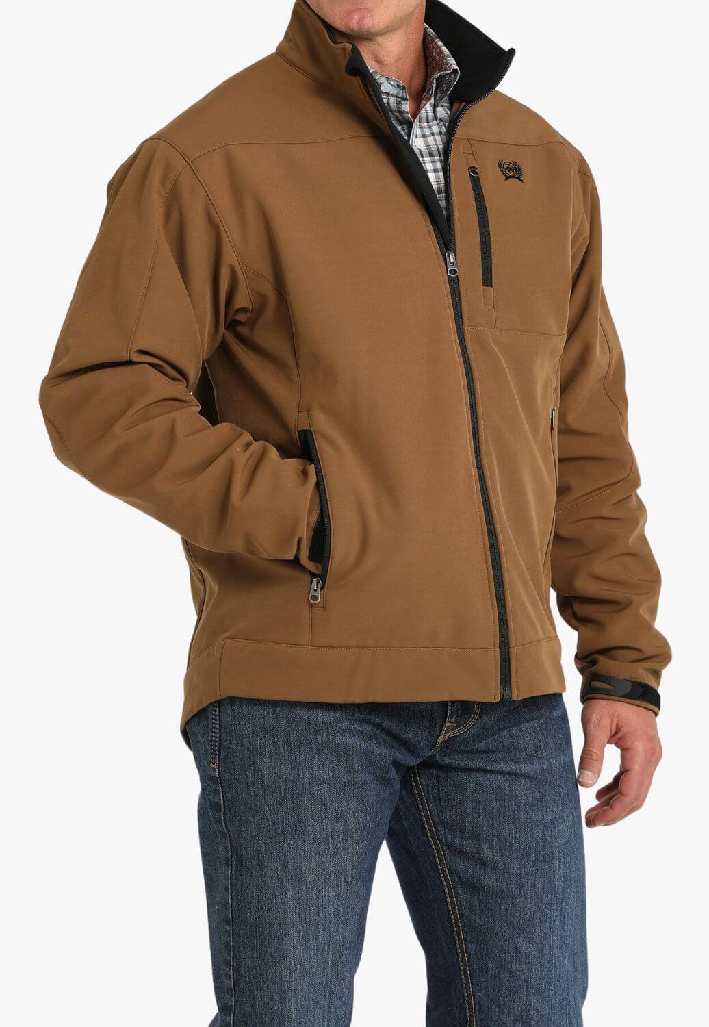Cinch  MENS BONDED JACKET  BROWN