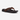 Circle A Western and Work HEY DUDE Myers flip flop with a brown textile strap and dark cushioned footbed.