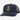 Gorra trucker Hooey Rose HOG Navy de 5 paneles con parche circular azul marino/blanco/mostaza - Talla única