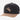 Hooey Whit Negra / Visera Marrón Gorra Trucker de 5 Paneles con Logo Marrón - Talla Única