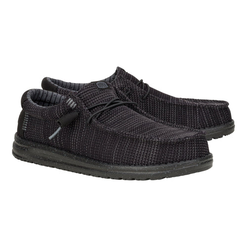 Hey Dude Wally Stretch Sox Blk/Blk