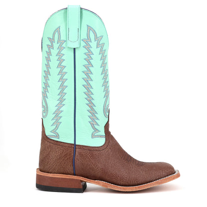 Anderson Bean Chocolate Shrunken Shoulder Mint Glove