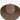 Rodeo King 60X felt cowboy hat in Natural — uncreased open crown. Top view.