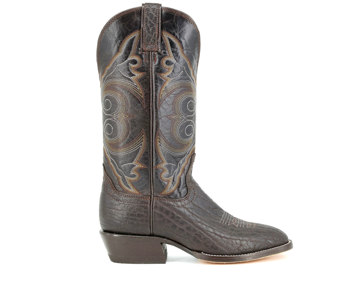 Hondo Chocolate Bullhide 5 Toe 3 Heel