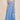 Belted Denim Midi Dress with Gold Buttons