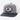 Hooey 5035T-GYWH Cavvy Grey / White 5-Panel Trucker with Black / White Patch - OSFA - Circle A