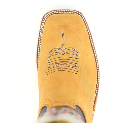 Anderson Bean  Rust Burnished Crazyhourse 13" Essex Blue Kidskin