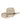 Resistol Conley straw cowboy hat in Natural/Tan — BA profile, vented cattleman crown, 4½" brim. Side view.