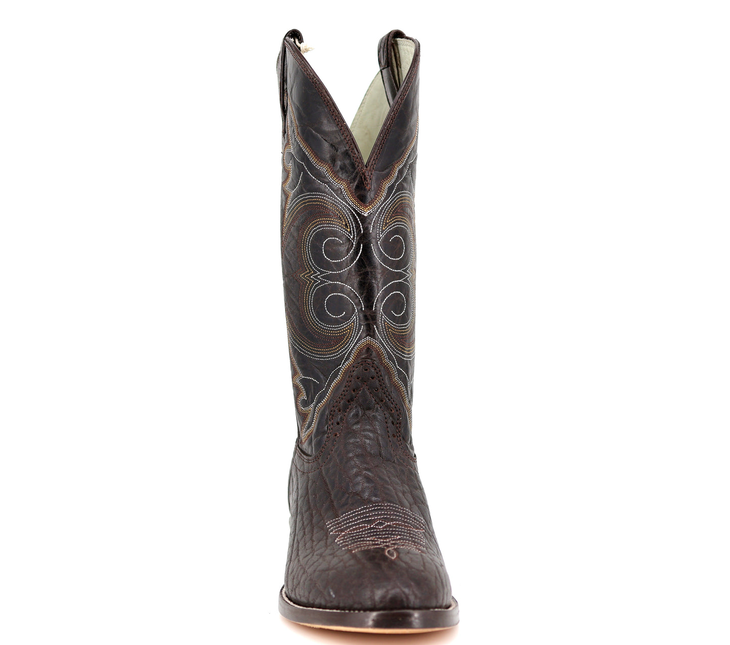 Hondo Chocolate Bullhide 5 Toe 3 Heel