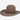 Rodeo King 60X felt cowboy hat in Natural — 6" open crown, 4½" flat brim. Three-quarter view.