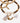 Lainey Wilson 37B00005 BR BEADED CHARM STRETCH - GLD/NATURAL - Circle A