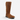 Circle A Western and Work Twisted X 16-inch waterproof leather snake boot in distressed saddle brown with rear zipper.