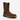 Circle A Western and Work dark brown full-grain leather pull-on cowboy work boot with a square nano composite toe.