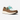 Circle A Western and Work Ariat Buckeye honey bear slip-on shoe with turquoise laces and patterned vamp