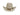 Twister T71697 Bangora Punchy Straw Cowboy Hat Ivory/Tan