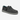 Circle A Western and Work HEY DUDE Wally Sox charcoal slip-on shoe with breathable stretch fabric and elastic laces.