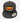Red Dirt Hat Co RDHC-477 Fast Back Ropes Cowboy Black/ Black 5 Panel