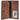 Hooey HW029-BRBK Hooey 2.0 Brown Embossed Leather Rodeo Wallet w/ Black & Turquoise Logo - Circle A