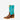 Anderson Bean ABK7083 Chocolate Impostrich/Turquoise Sinsation