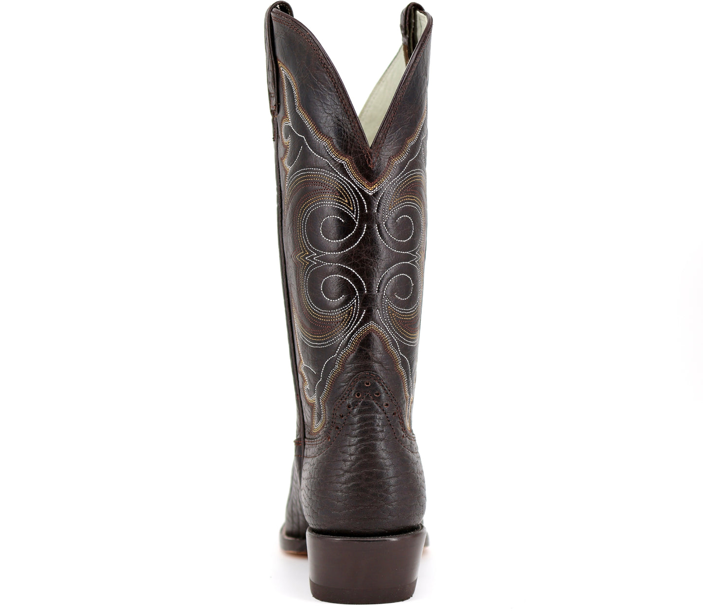 Hondo Chocolate Bullhide 5 Toe 3 Heel