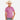 Rock & Roll Boys Mini Aztec Geo Printed Polo in Hot Pink — mini aztec geo printed polo. Front view on model.