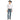Rock & Roll BMHBD06235 LADDER STITCH EMB HR DB STACK Medium Vintage - Circle A
