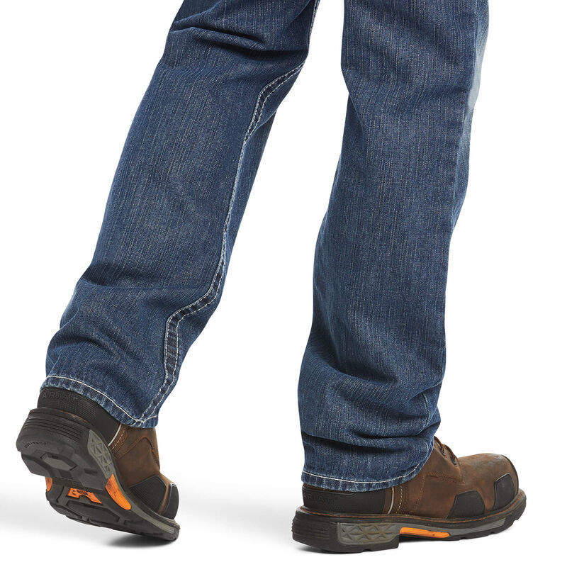 Ariat 10018365 MENS FR M4 Relaxed Ridgeline Boot Cut Jean Glacier