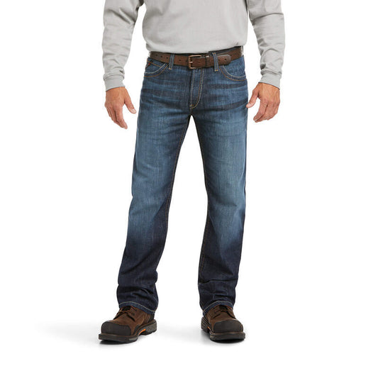 Ariat 10023466 MNS FR M4 Relaxed Stretch DuraLight Basic Boot Cut Jean Lassen