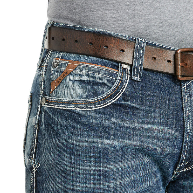 Ariat 10017511 MENS M4 Low Rise Coltrane Boot Cut Jean Durango