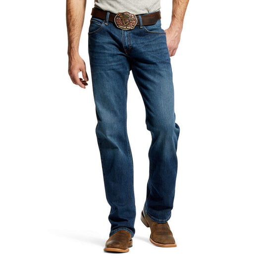 Ariat 10022674 MENS M4 Low Rise Stretch Legacy Boot Cut Jean Freeman