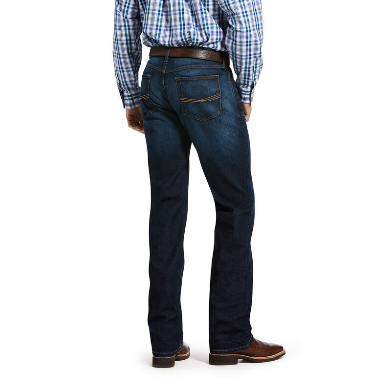 Ariat 10022784 MNS M5 Slim Stretch Legacy Stackable Straight Leg Jean Durham