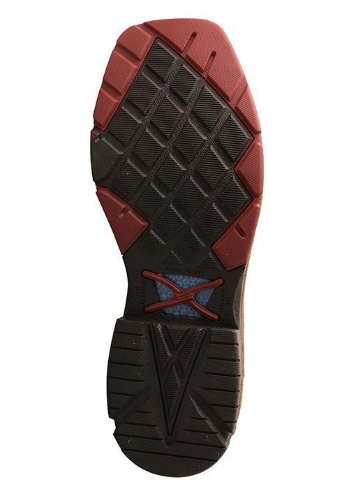 Twisted X MXBAW02 12" Western Work Boot Smokey Chocolate & Spice