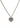 Lainey Wilson 37N00025 WMS 16IN Scalloped Edge Heart Pendant Necklace Silver