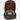 Hooey CC015 Cap Carrier Brown / Green Camo Outside with Brown Lining and Hooey Logo with Handle to Carry - Large - Circle A