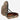 Hooey CC015 Cap Carrier Brown / Green Camo Outside with Brown Lining and Hooey Logo with Handle to Carry - Large - Circle A
