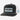 Gorra camionera de 5 paneles Hooey CR108 Cactus Ropes gris/blanco con parche rectangular blanco/turquesa/negro - Talla única