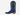 R. Watson RW4800 MNS Sueded Ostrich Leg Western Boot Blue Jean