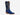R. Watson RW4800 MNS Sueded Ostrich Leg Western Boot Blue Jean