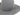 Rodeo King 10X felt cowboy hat in Charcoal — self band with silver buckle set. Band detail.