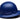 Prime Well Matte Blue Custom Hard Hat (45-95 pcs) - Circle A