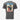Hooey HT1893DKGY-PACK Prison Rodeo Men's Steel Grey Crew Neck Cotton / Poly Short Sleeve T Shirt with Multi Color Rodeo Poster - Circle A