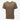 Hooey HT1912BR Gambler Men's Shitake Brown Crew Neck Cotton / Poly Short Sleeve Shirt with Black White Card Logo - Circle A
