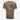 Hooey HT1912BR Gambler Men's Shitake Brown Crew Neck Cotton / Poly Short Sleeve Shirt with Black White Card Logo - Circle A