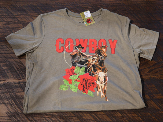 Rodeo Quincy Cowboy Tee