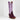 Macie Bean M7512 Women's Cosmic Cowgirl Violet Suede & Metallic Square Toe - Circle A